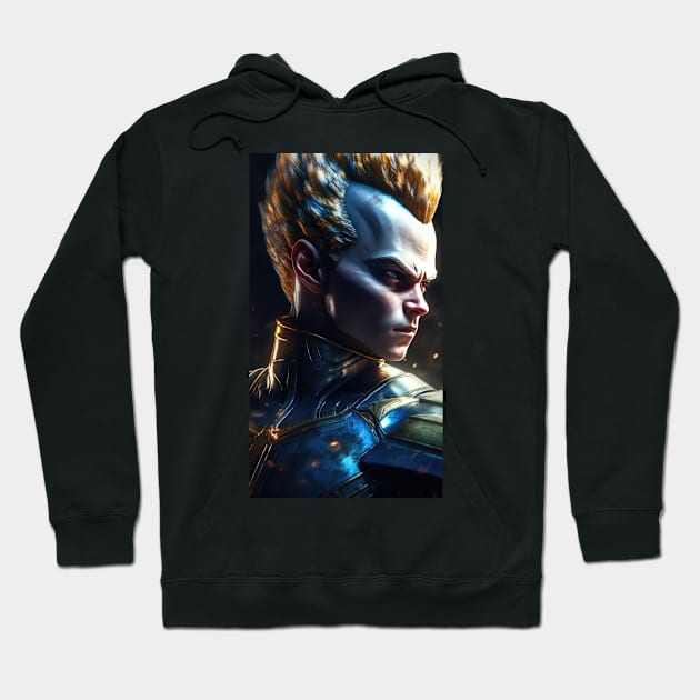 Super Saiyan Vegeta Hoodie by difrats